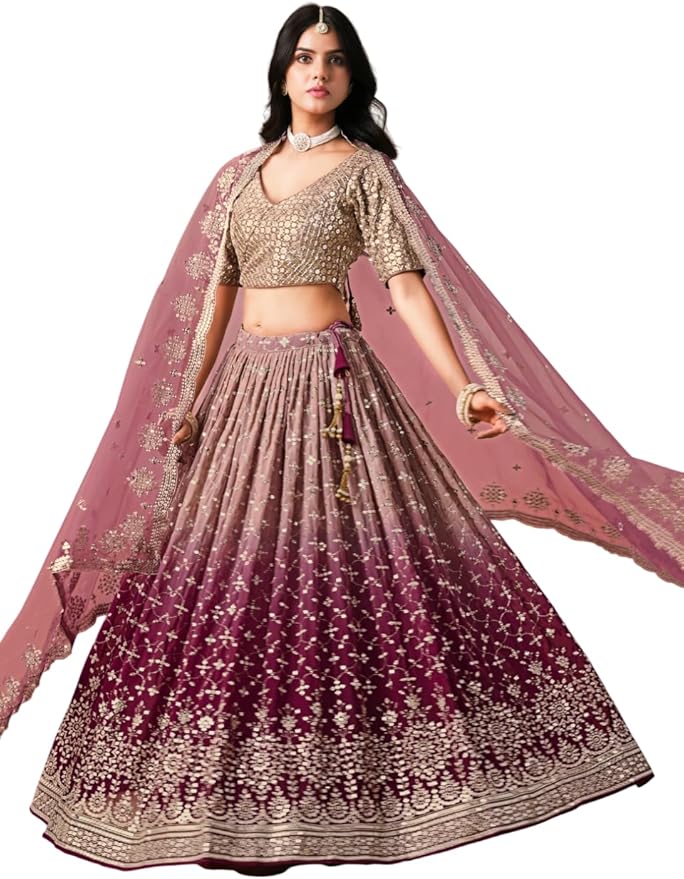 Indian Bridal Lehenga Chaniya Choli for Women Readymade Navratri Wedding Partywear ready to wear